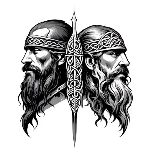 Celtic And Viking Brotherhood