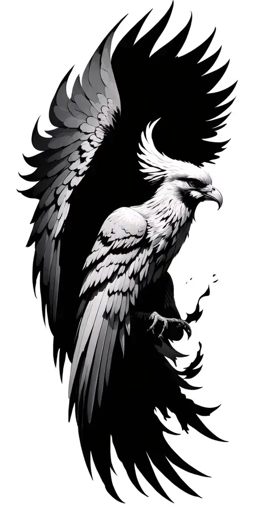 Phoenix Rising From The Ashes