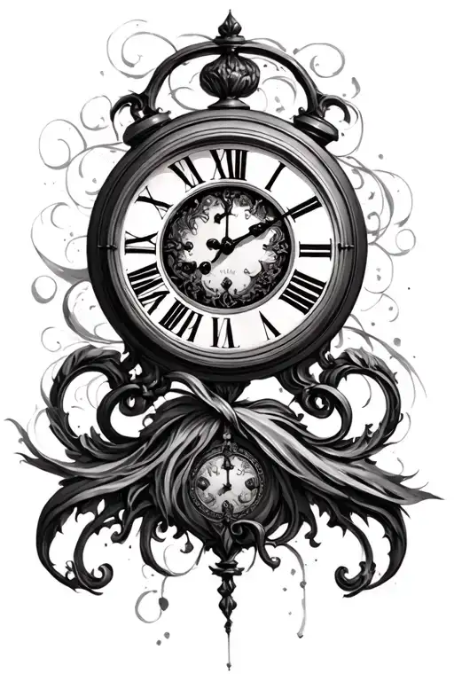 Clock Salvador Dali Clock