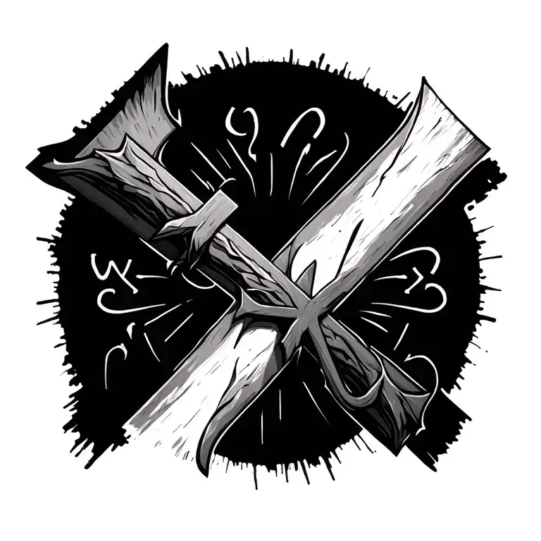 God Is Greater Highs And Lows With The Cross Made And A Liaon Is In The Cross