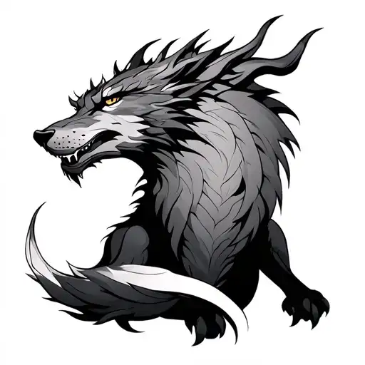 Dragon Wolf
