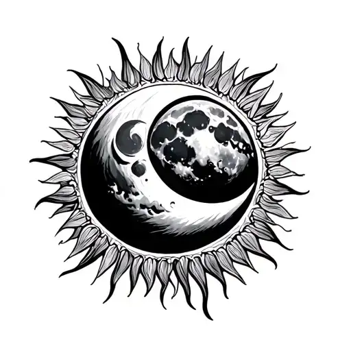 Moon Inside Sun
