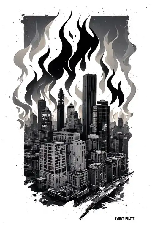 Twenty One Pilots Dema City On Fire