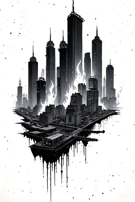 Twenty One Pilots Dema City Nine Towers On Fire