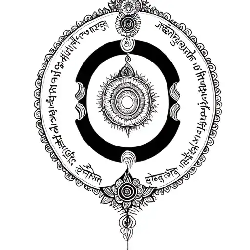 Gayatri Mantra With Photo Of My Nani