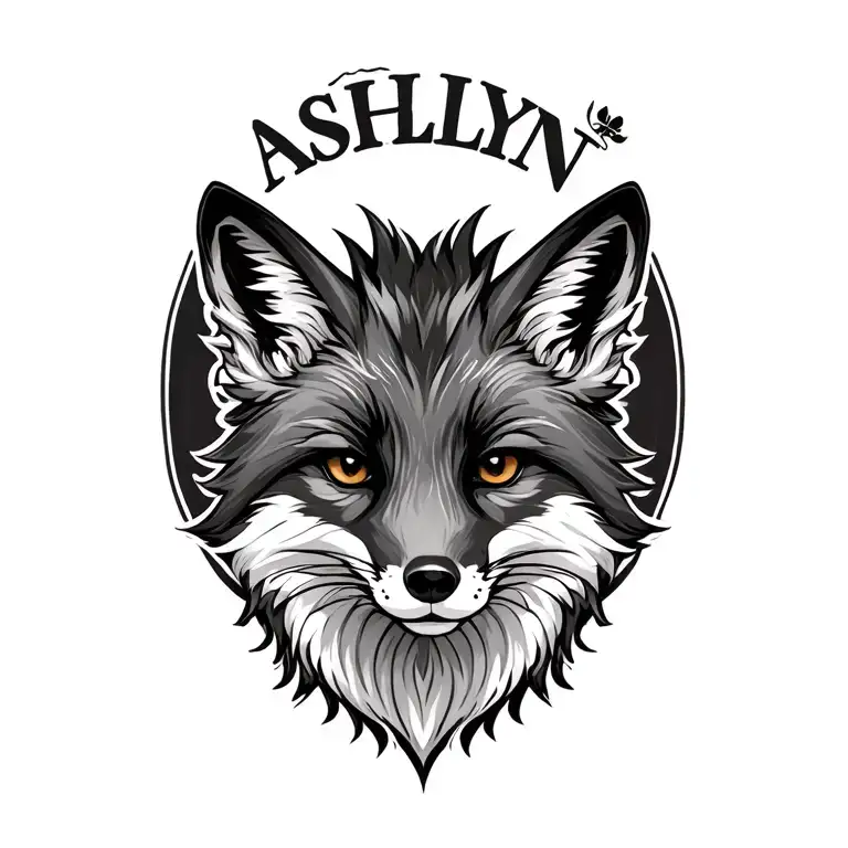 A Fox With The Name Ashlyn