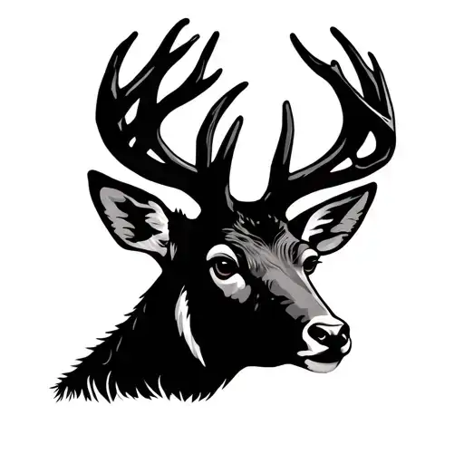 Swamp Deer Head