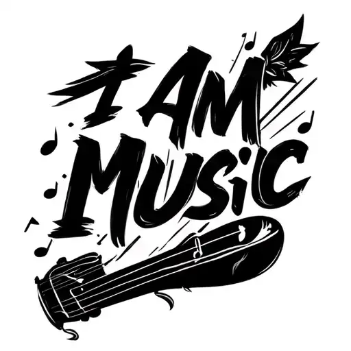 I Am Music Sign