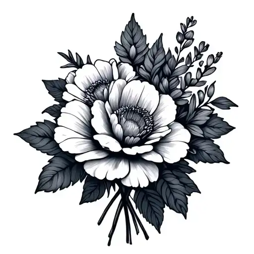 Birth Flower Bouquet