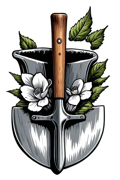 Shovel Representing The Dedication