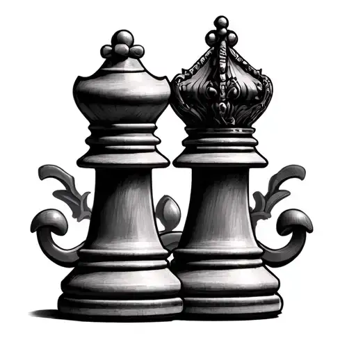 King And Queen Chess Pieces