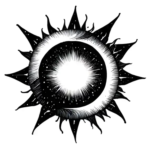 Star Sun Moon Minimal