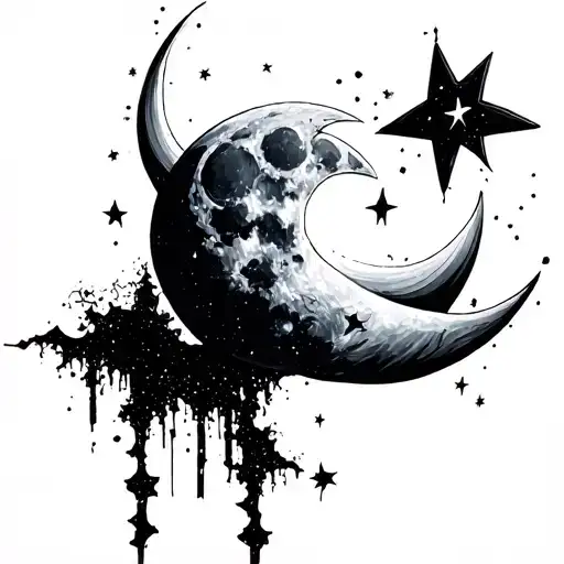 Moon And Star