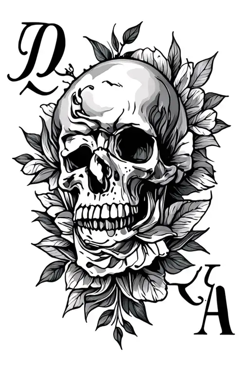 Card J Q K A Tattoo Design