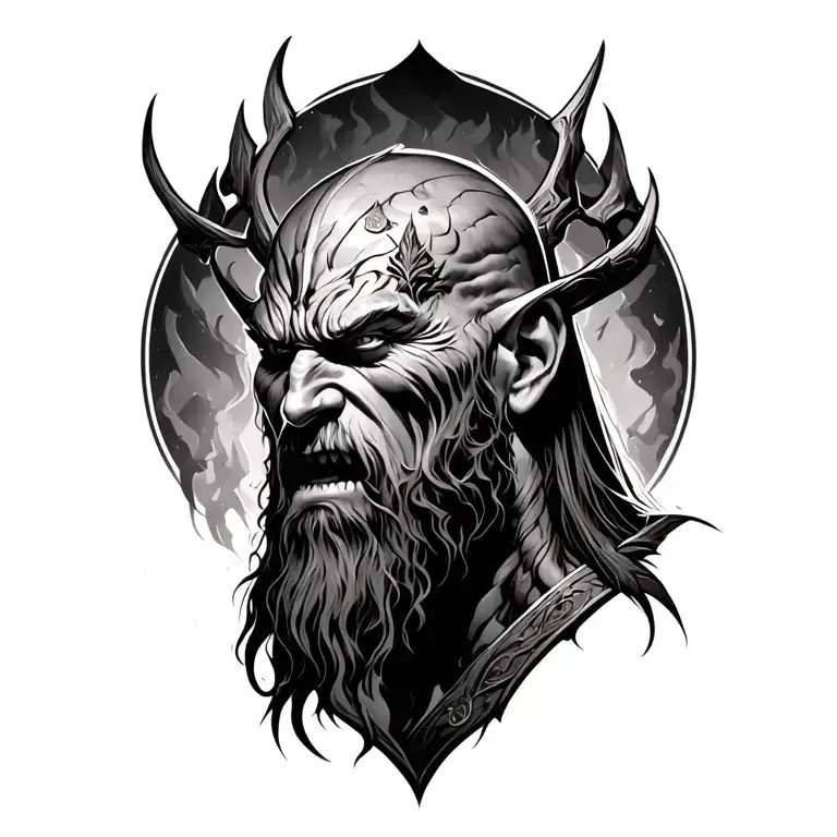 Baldr From The Game God Of War