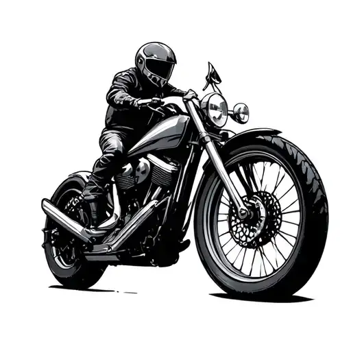 Motorbikes Freedom Stars