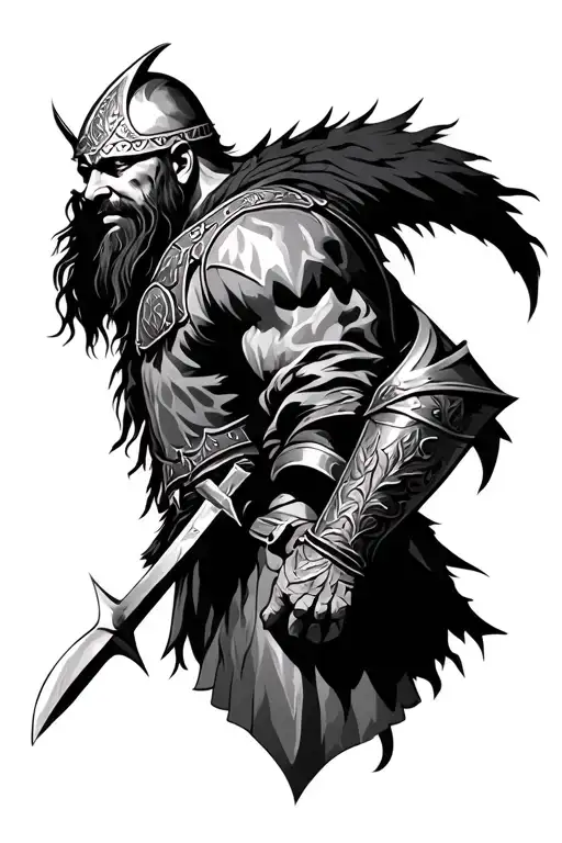 Norse Viking Warrior