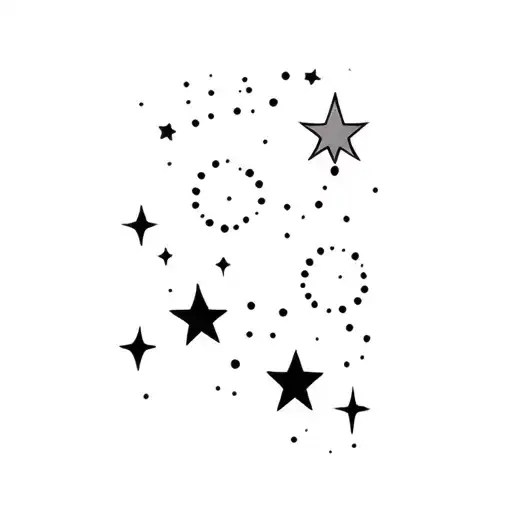 Coverup Stars And Dots