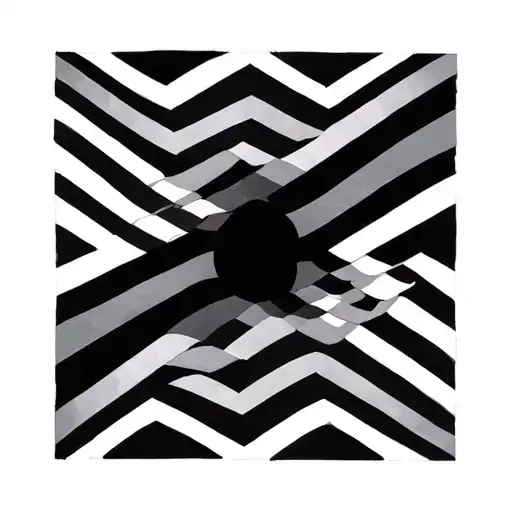 Van Hallen Stripes Pattern Inspired