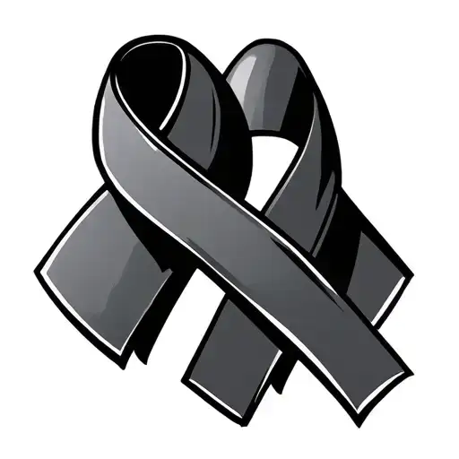 3 Ribbons For Cancer Awareness Ribbon