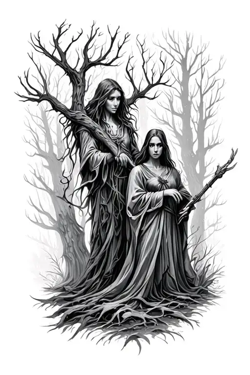 Witnesses In The Forest Making Sorcery