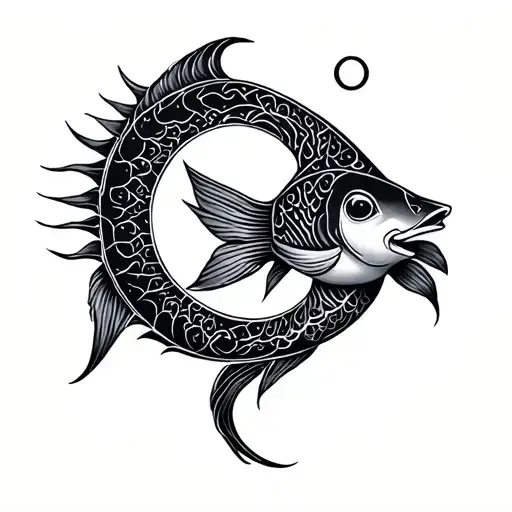 Pisces And Sagittarius Symbol
