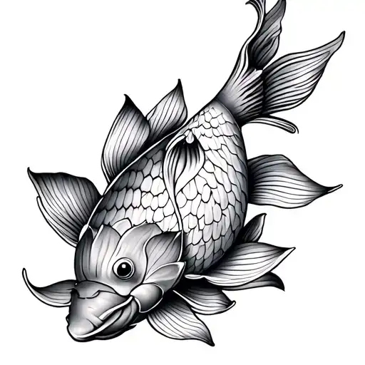 Lotus Koi Fish