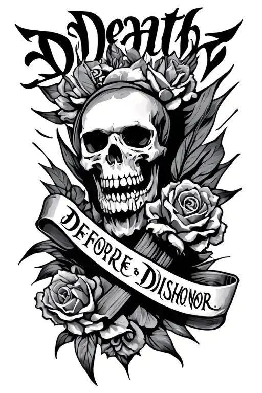Death Before Dishonor Words