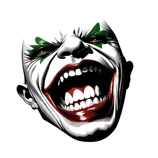 Joker Mouth Open