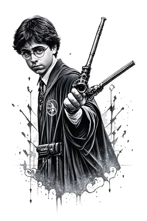 Harry Potter And Star Wars Theme Based