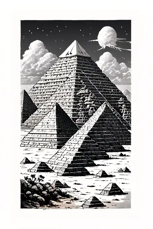 Boomerang And Pyramids