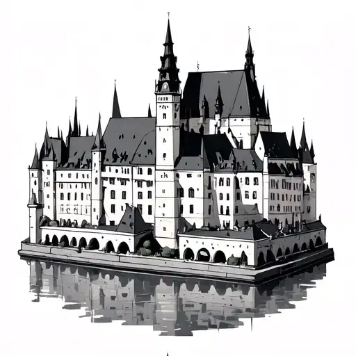 Prague Castle Geometric