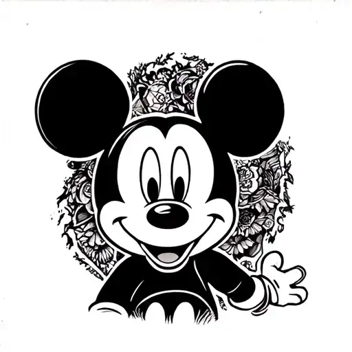 Mickey Mouse Polaroid