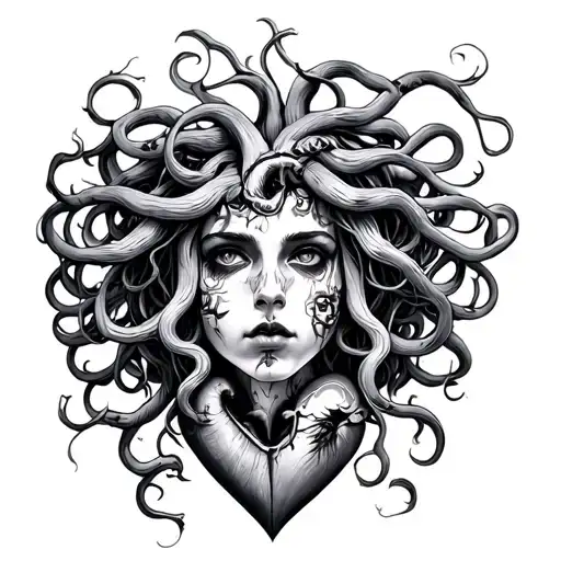 Medusa With A Sick Heart