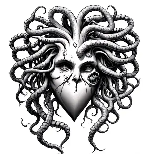 Medusa With A Sick Heart Like The Organ