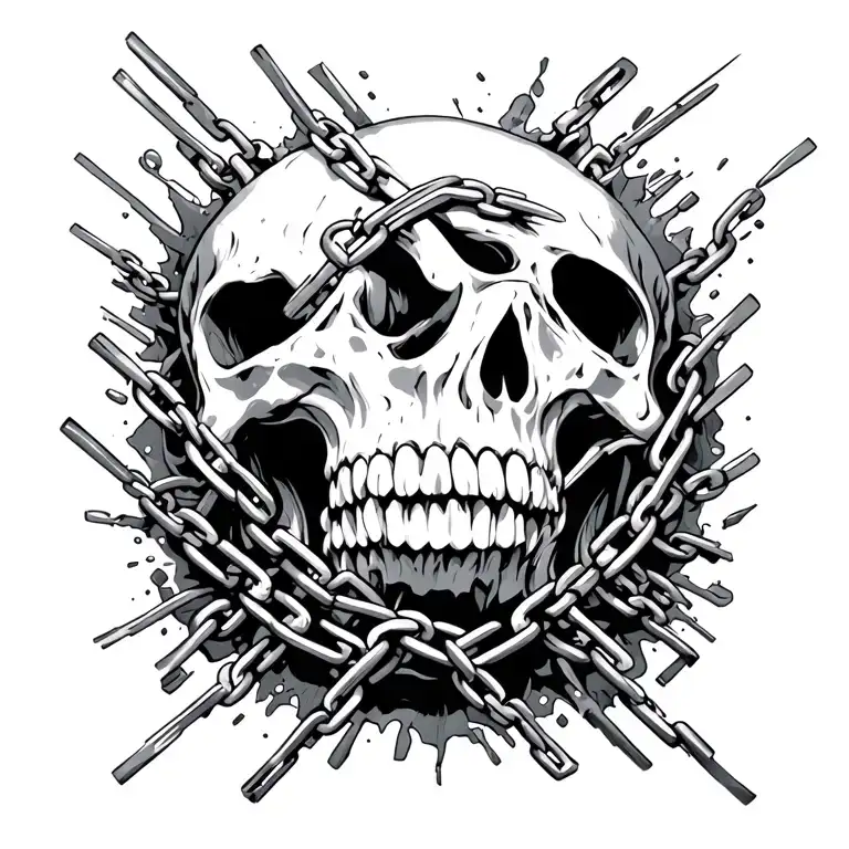 Chains Breaking And Bursting