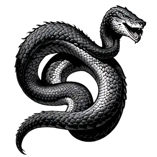 Hercules Fighting Snake