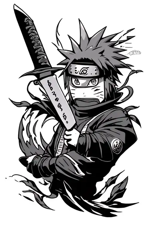 Naruto Kuna In Knife