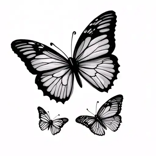 Beagle Catching Butterflies