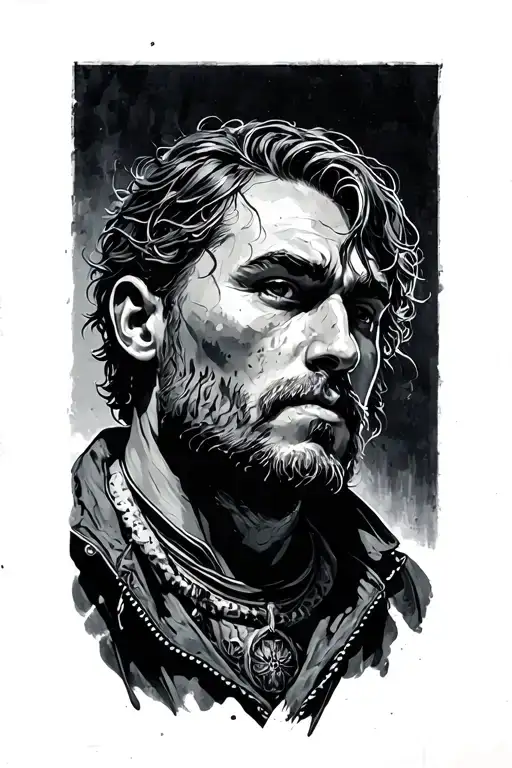 Norman Solder Facing Left In Amrour