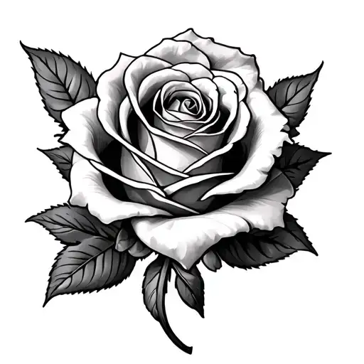 Natalia With Rose Intertwined