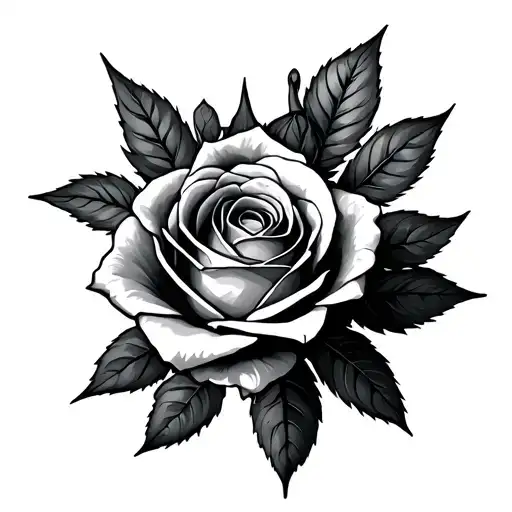 Compas Rose With Colors