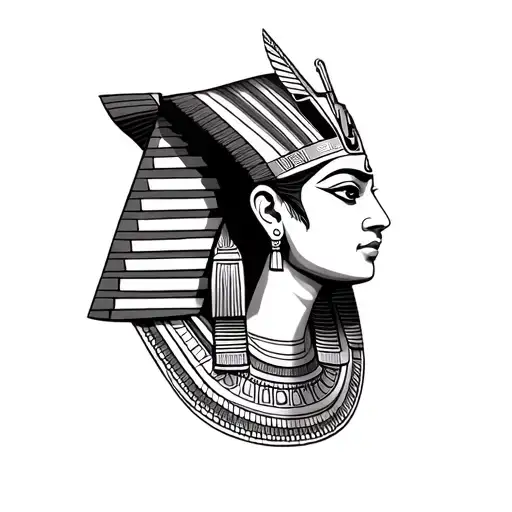 Egyptian Concept Line Work