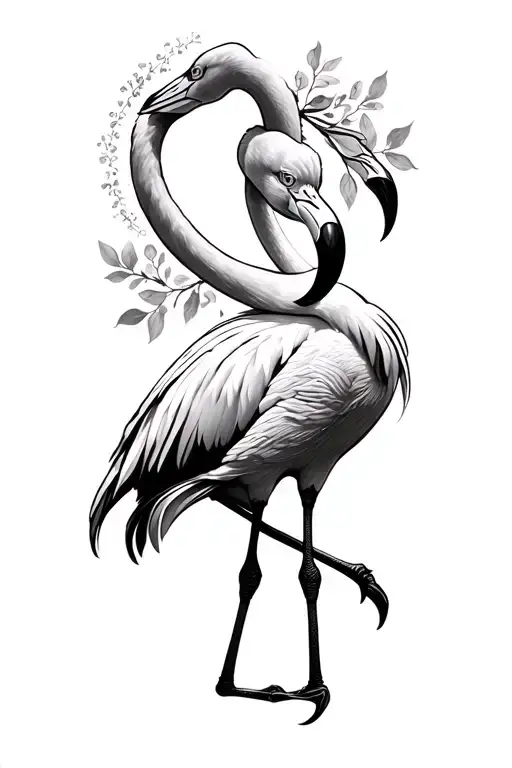 Chilean Flamingo Surrounded