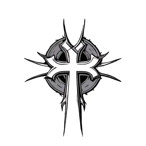 Judas Priest Metal Cross
