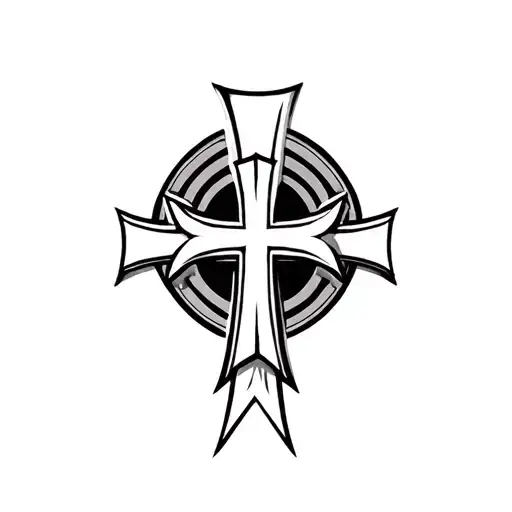 Judas Priest Metal Cross Traditional Logo