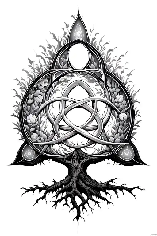 Triquetra Tree Of Life
