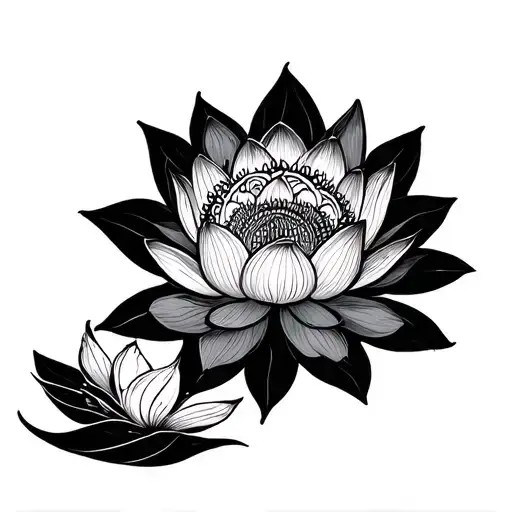 Mandala And Lotus