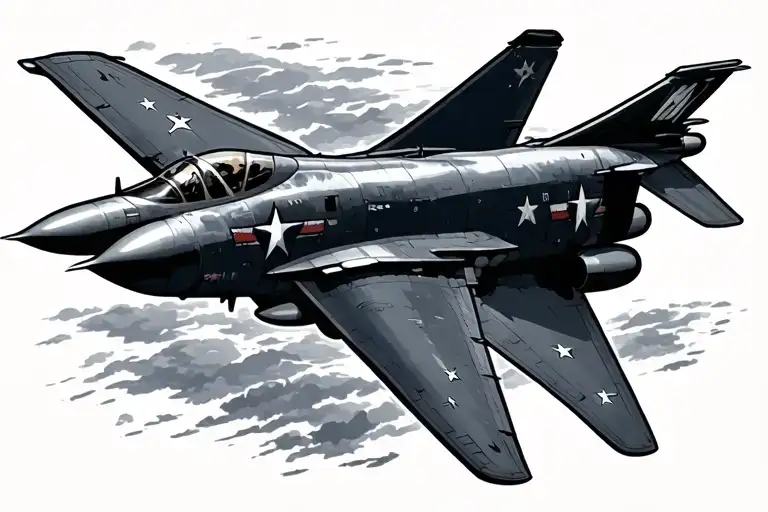 Fighter Jets Flying Small