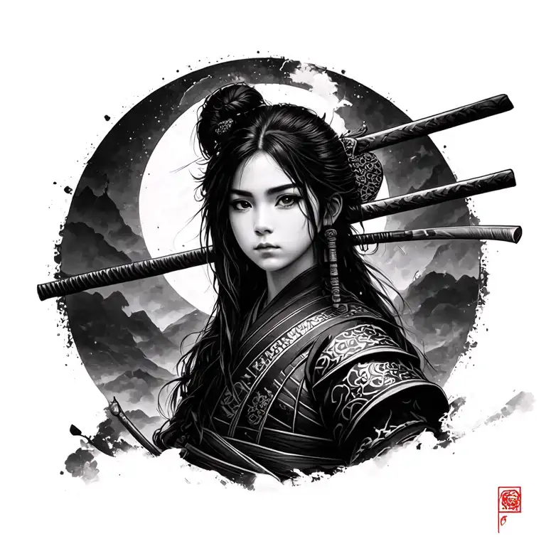 Girl As Samurai